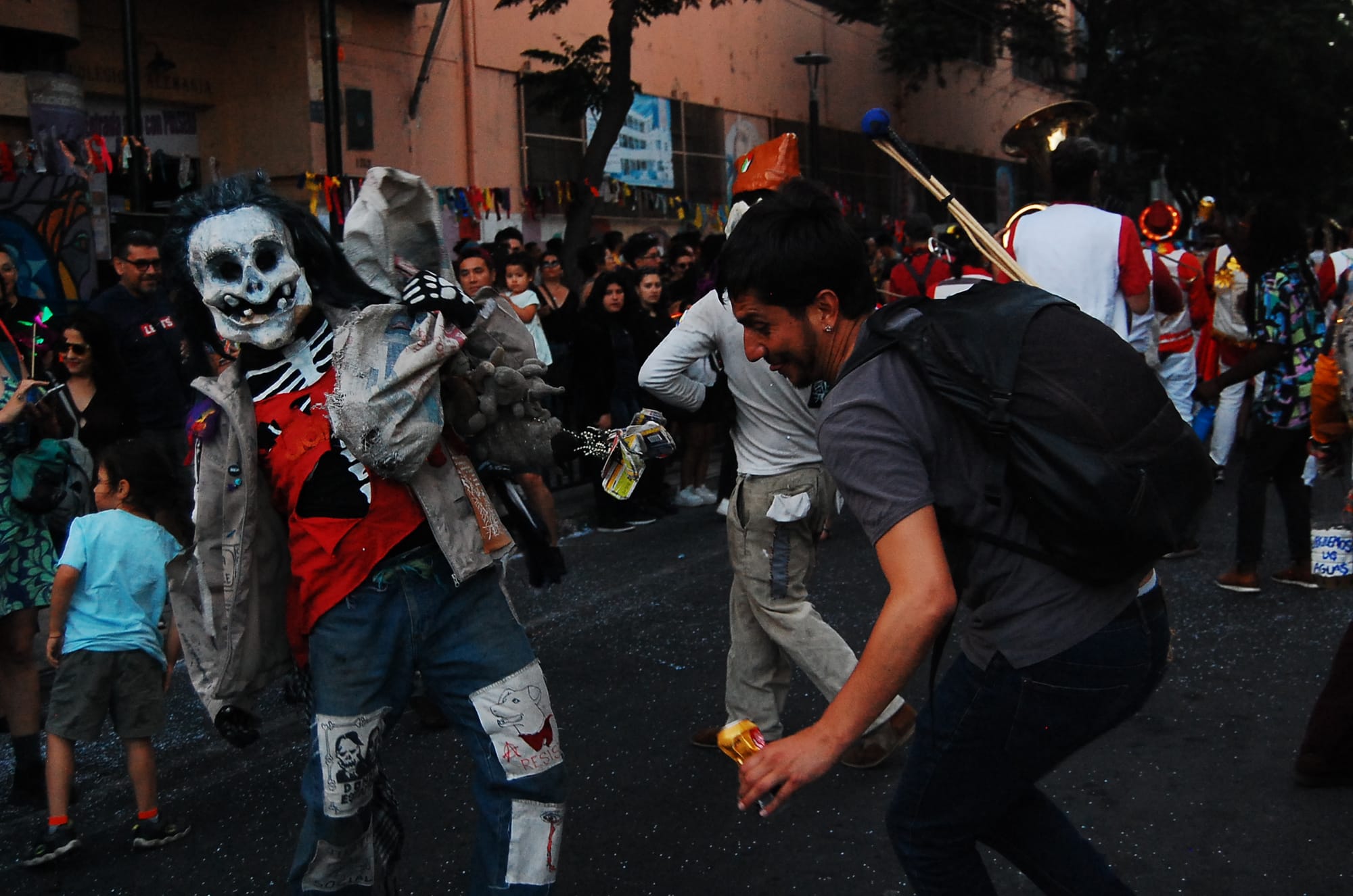 Tambores, danza y rebeldía en Santiago de Chile